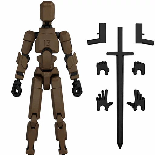 اکشن فیگور لاکی 13 مدل Dummy 13  - تصویر 4