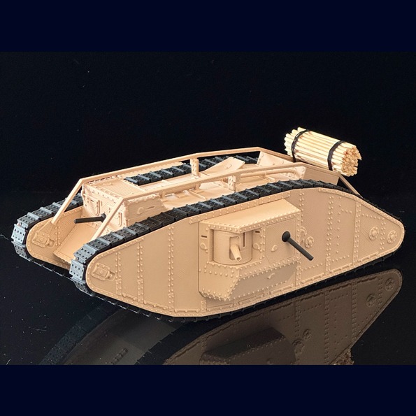 ماکت تانک Mark IV Male Heavy Tank WWI Britain - تصویر 2