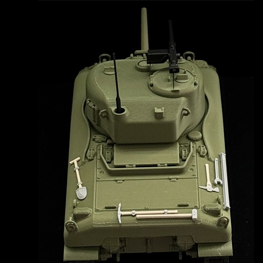ماکت تانک Sherman M4A1 Medium Tank  - تصویر 6