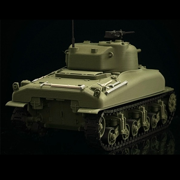 ماکت تانک Sherman M4A1 Medium Tank  - تصویر 8