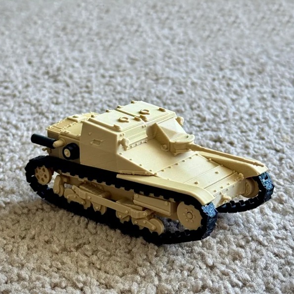 ماکت تانک ایتالیایی Italy L3/33 CC  - تصویر 4
