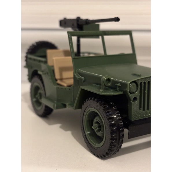 ماکت Jeep Willys MB Army Truck  - تصویر 5