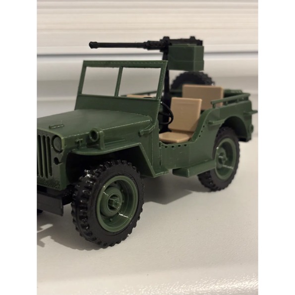 ماکت Jeep Willys MB Army Truck  - تصویر 7