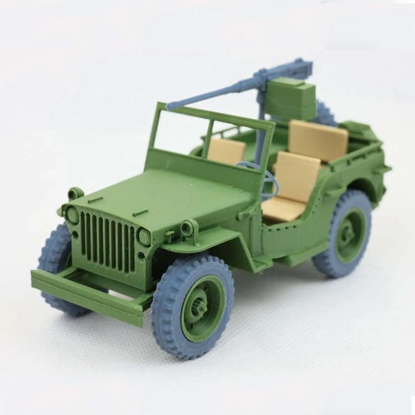 ماکت Jeep Willys MB Army Truck  - تصویر 8