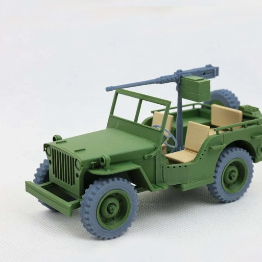 ماکت Jeep Willys MB Army Truck  - تصویر 10