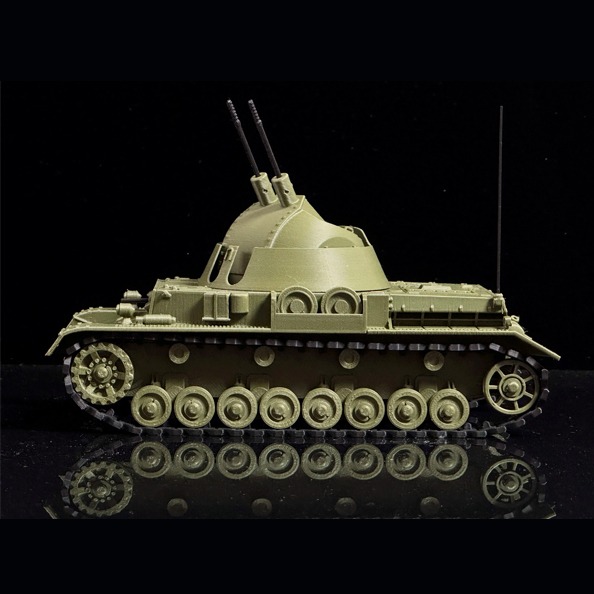 ماکت تانک Flakpanzer IV Kugelblitz Anti aircraft Tank  - تصویر 6
