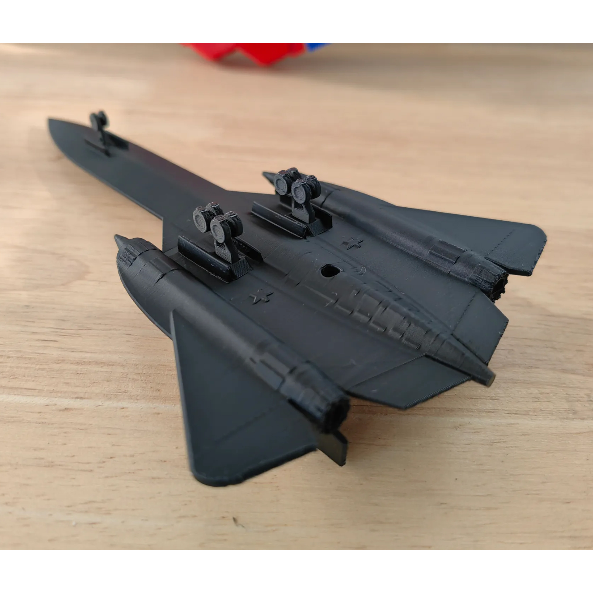 ماکت کلکسیونی هواپیمای بلکبرد Blackbird SR-71  - تصویر 3