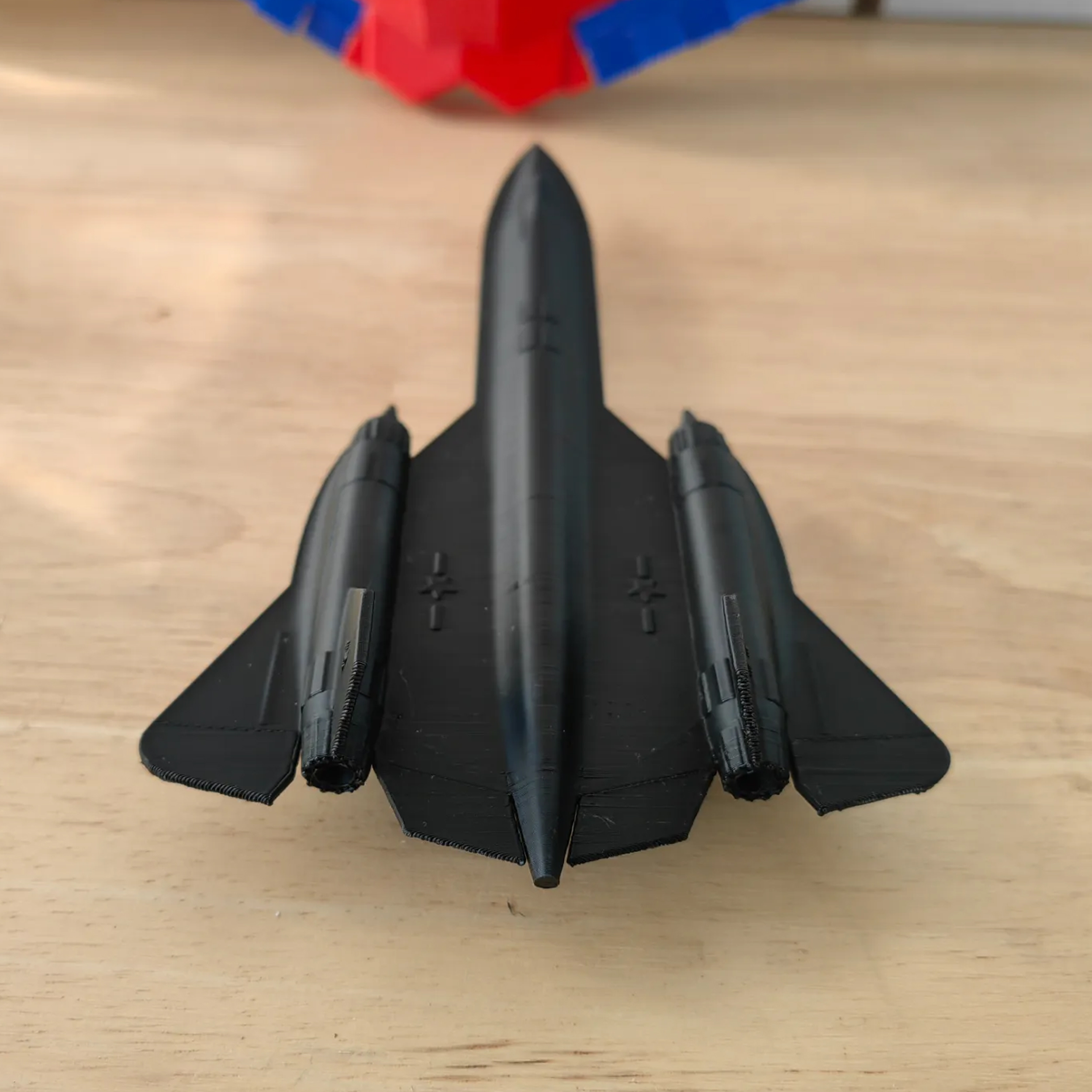 ماکت کلکسیونی هواپیمای بلکبرد Blackbird SR-71  - تصویر 4