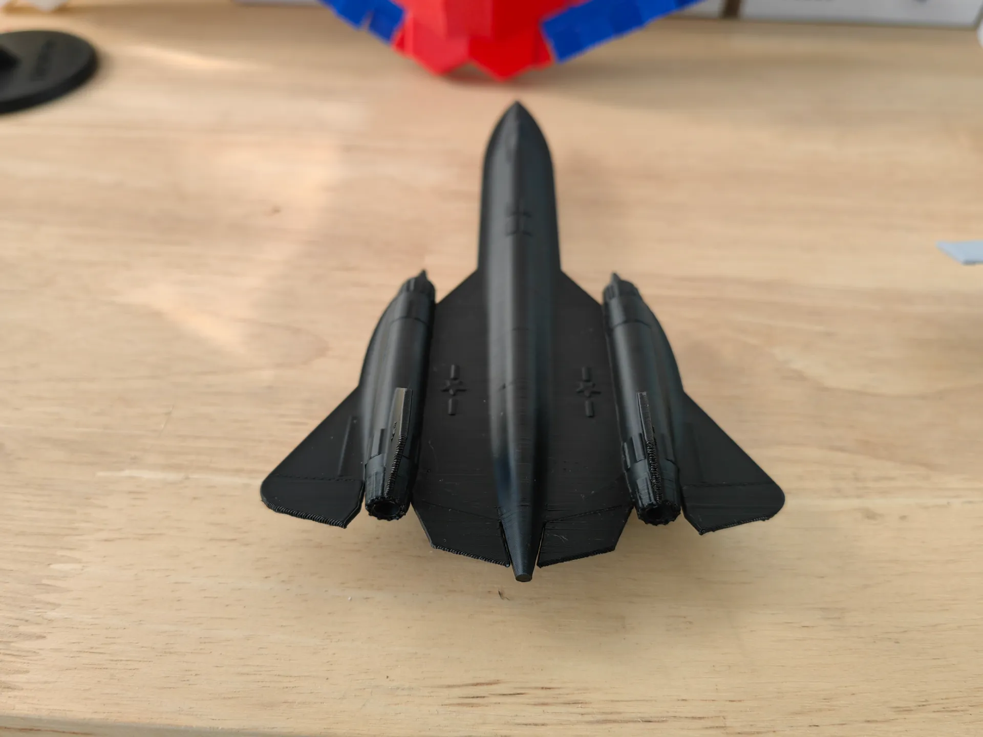 ماکت کلکسیونی هواپیمای بلکبرد Blackbird SR-71  - تصویر 6
