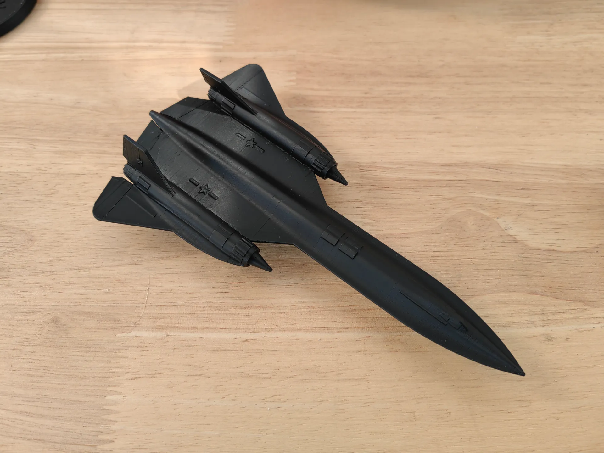 ماکت کلکسیونی هواپیمای بلکبرد Blackbird SR-71  - تصویر 7