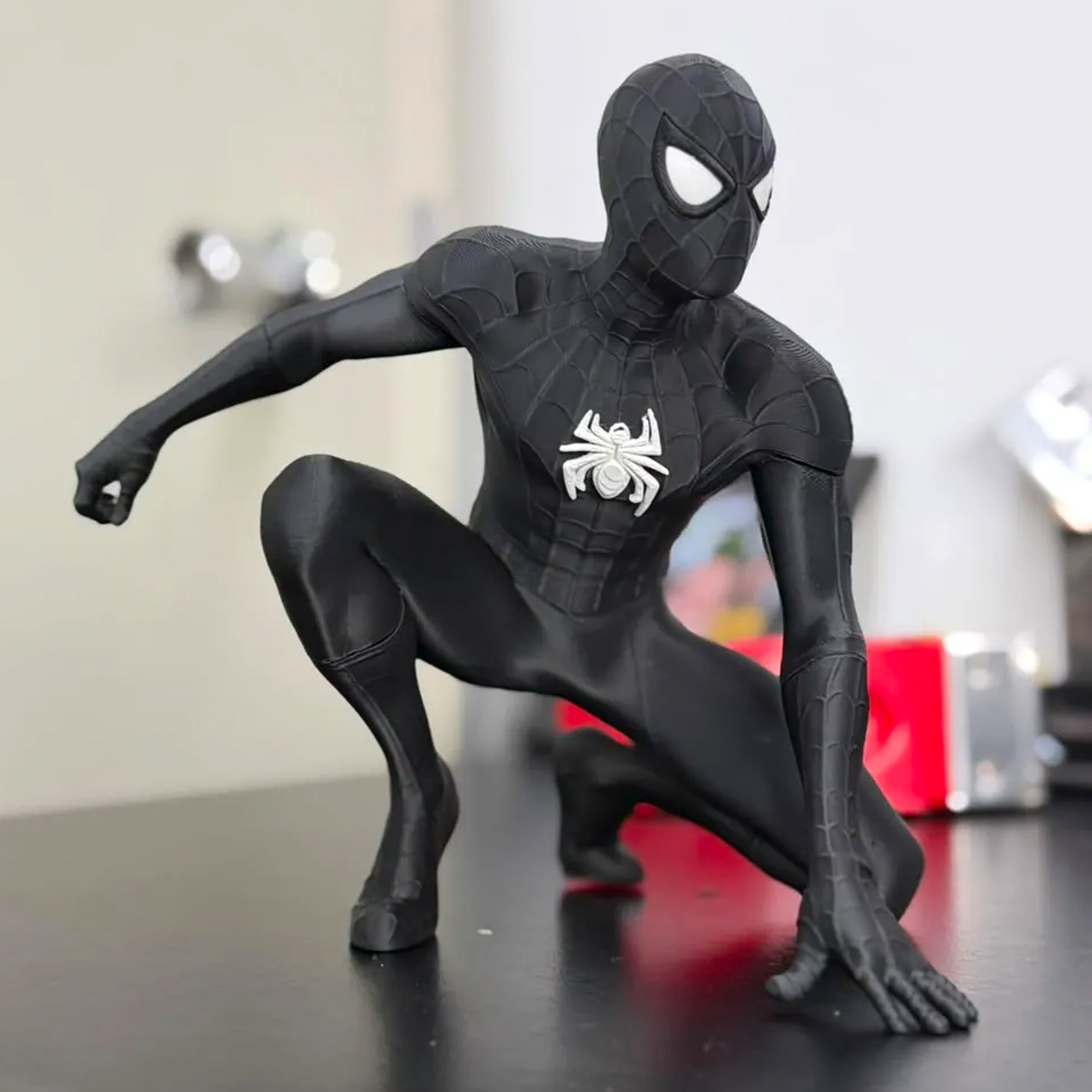 فیگور مرد عنکبوتی (Symbiote Spider-Man) اکشن فیگور کلکسیونی - تصویر 2