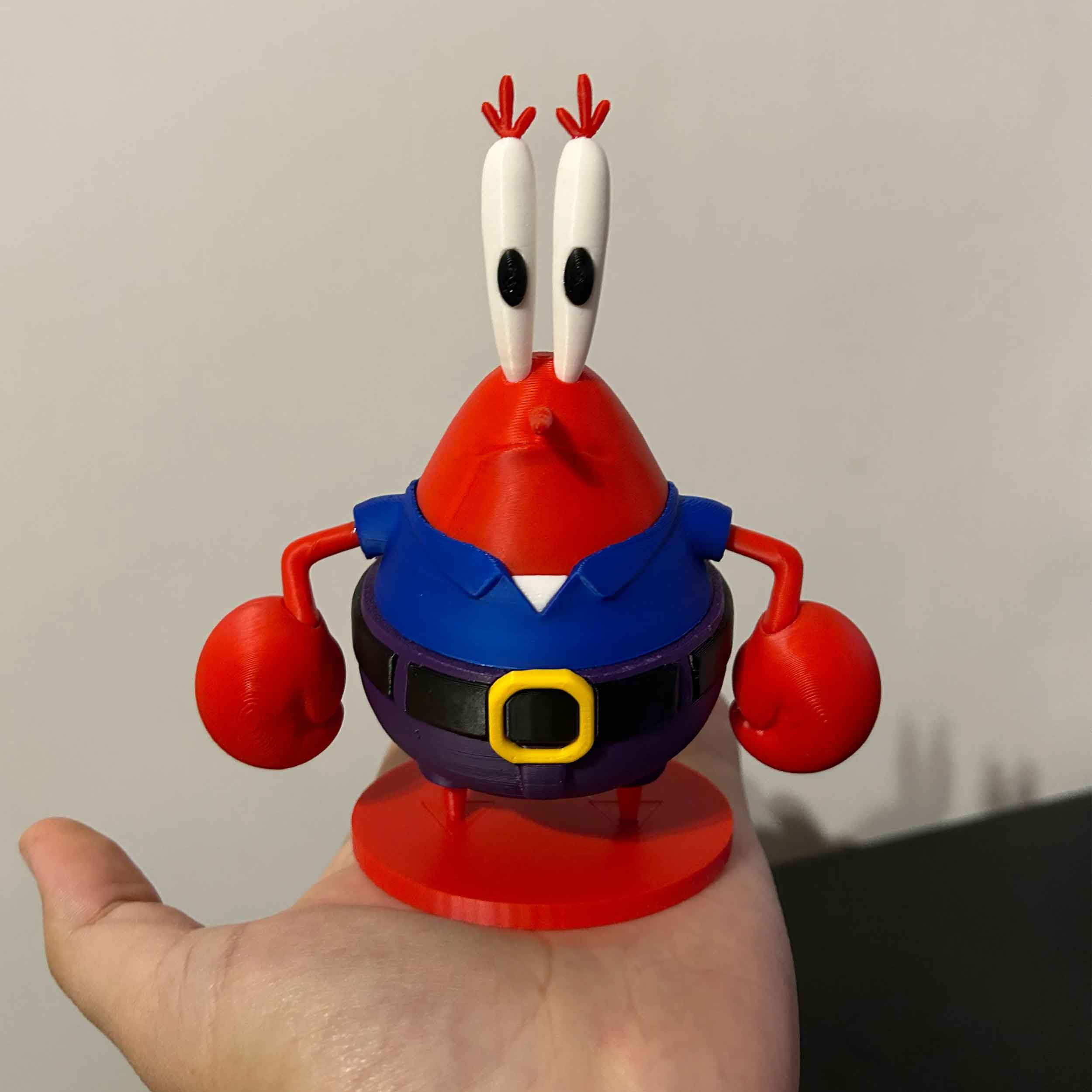 فیگور آقای خرچنگ (Mr. Krab) - باب اسفنجی - تصویر 3