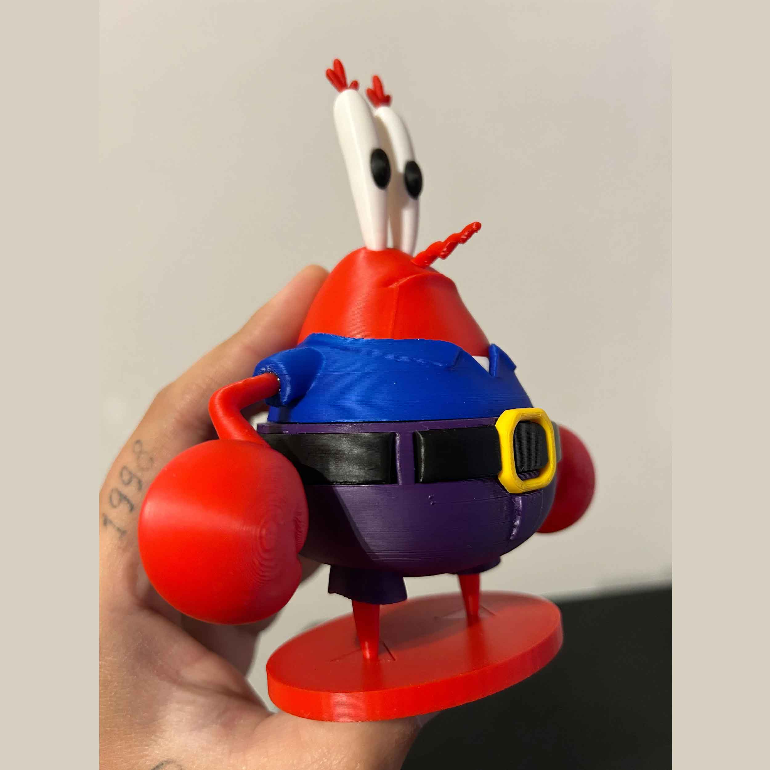 فیگور آقای خرچنگ (Mr. Krab) - باب اسفنجی - تصویر 5