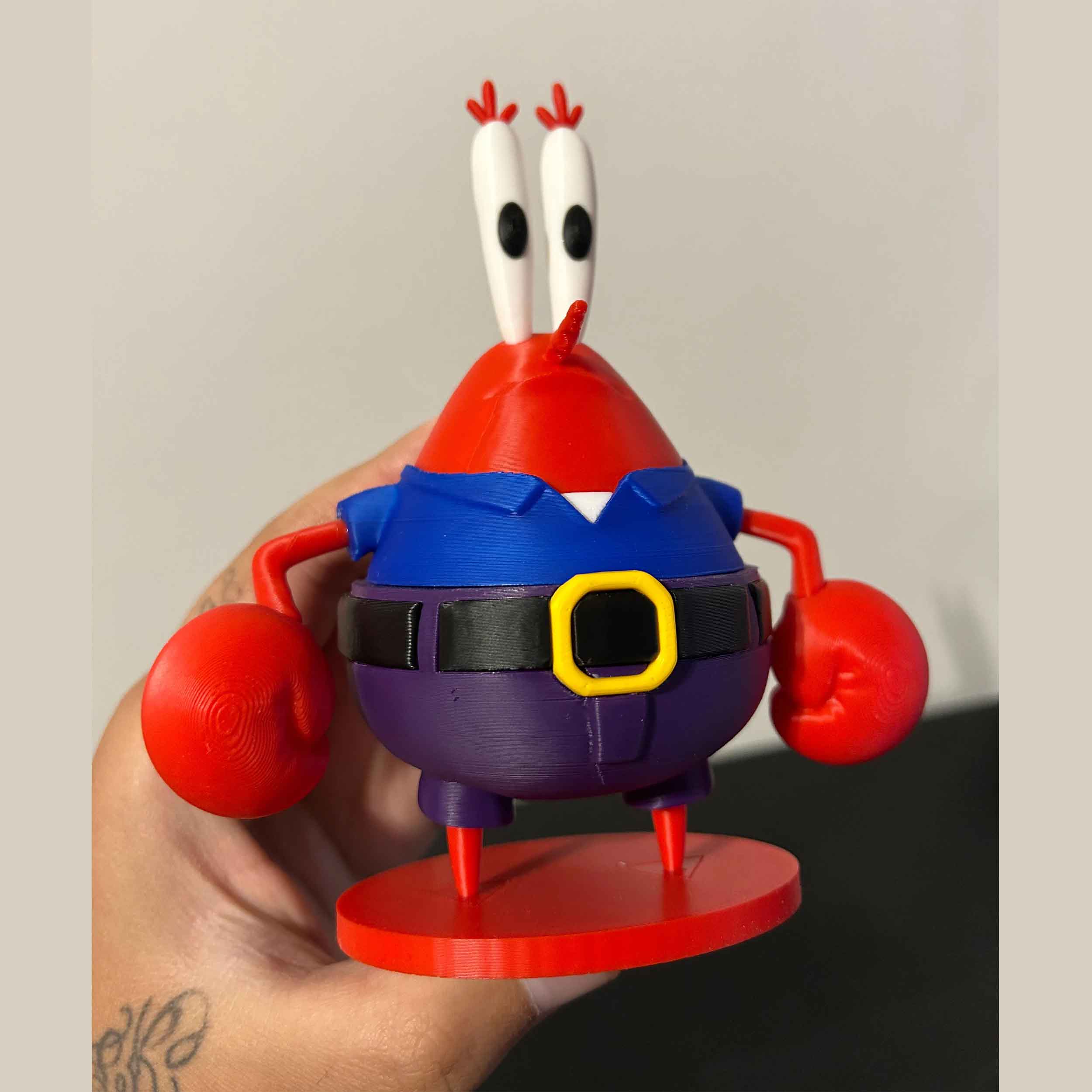 فیگور آقای خرچنگ (Mr. Krab) - باب اسفنجی - تصویر 6