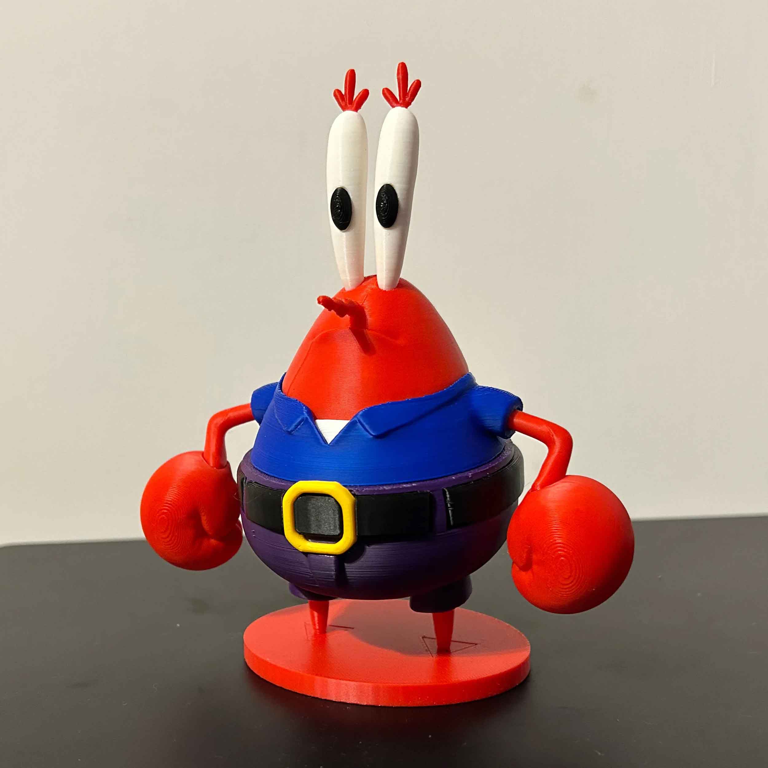 فیگور آقای خرچنگ (Mr. Krab) - باب اسفنجی - تصویر 7