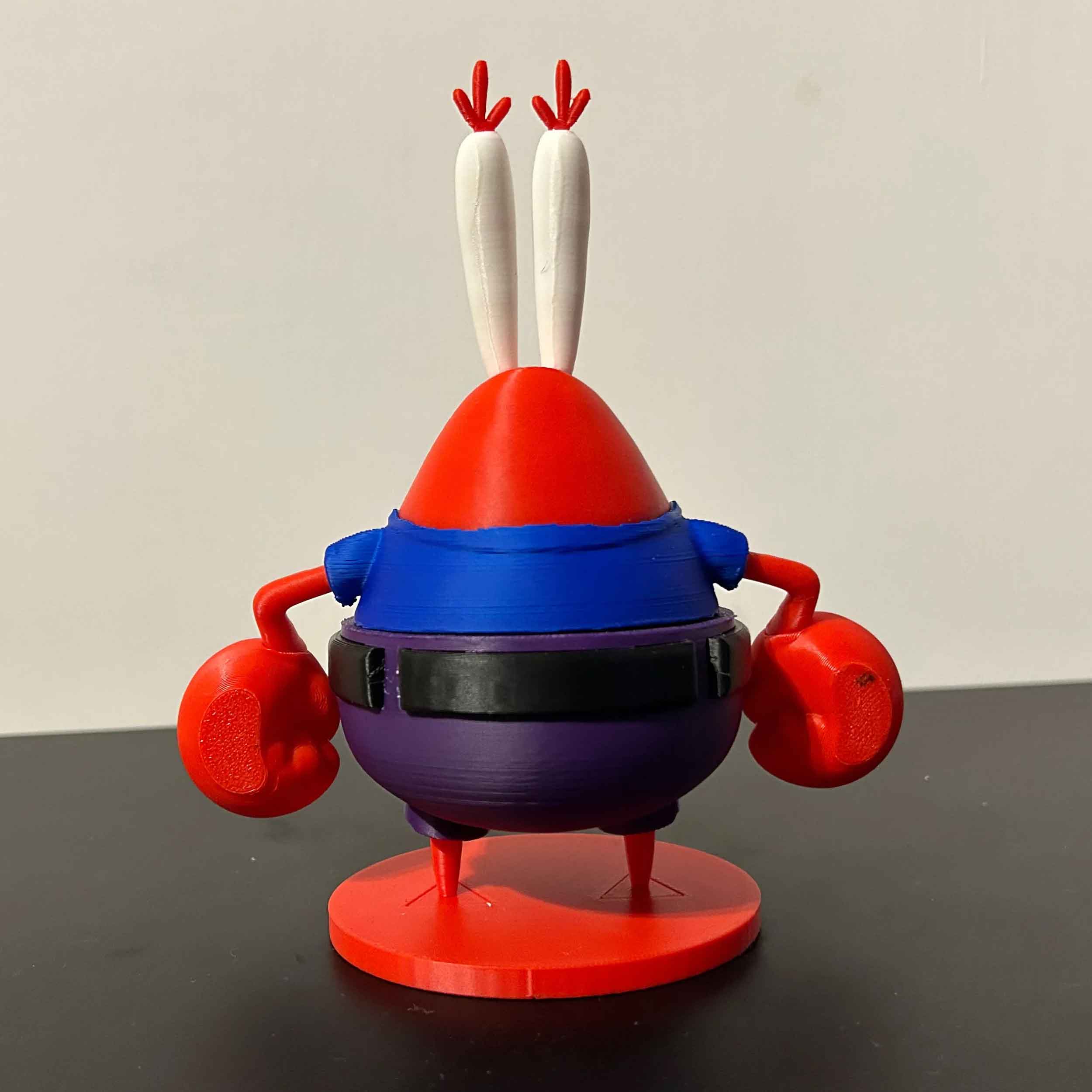فیگور آقای خرچنگ (Mr. Krab) - باب اسفنجی - تصویر 8