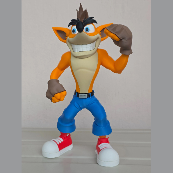 فیگور کراش بندیکوت Crash Bandicoot اکشن فیگور کلکسیونی - تصویر 2