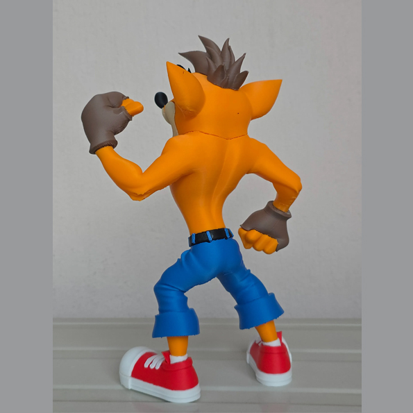 فیگور کراش بندیکوت Crash Bandicoot اکشن فیگور کلکسیونی - تصویر 5