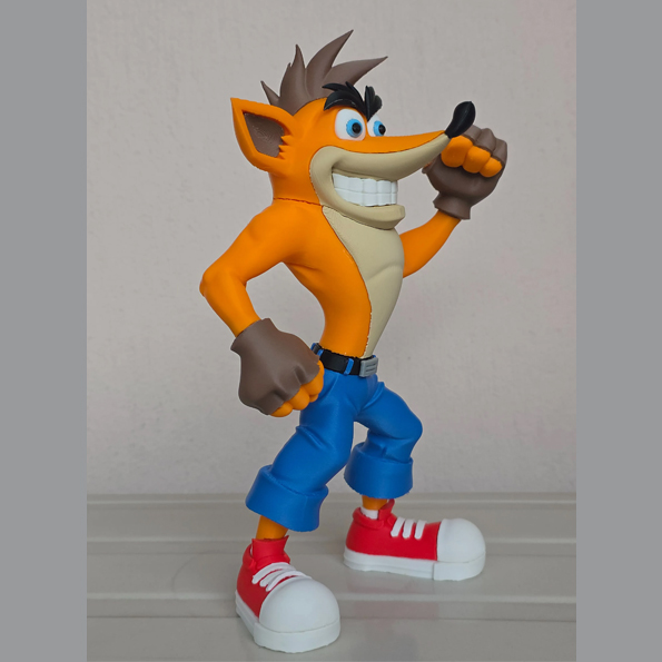فیگور کراش بندیکوت Crash Bandicoot اکشن فیگور کلکسیونی - تصویر 7