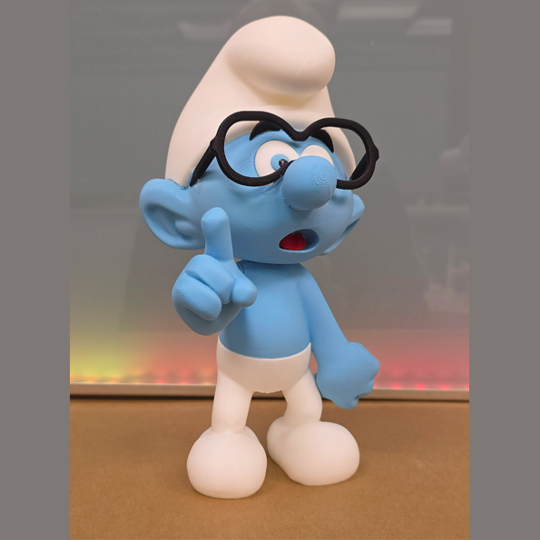 فیگور برینی اسمورف Brainy Smurf اسمورفها - تصویر 5