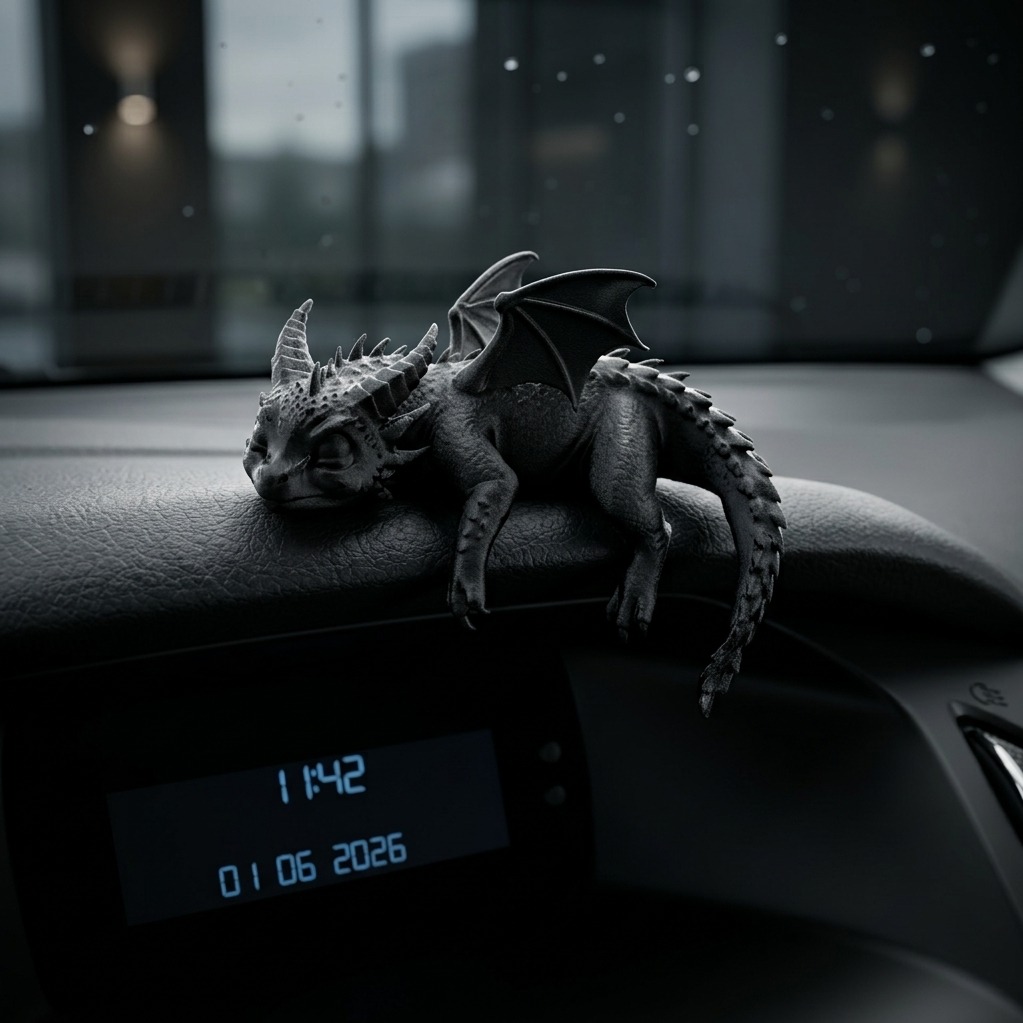 فیگور اژدهای کوچولوی خوابالو Sleeping Baby Dragon - تصویر 7