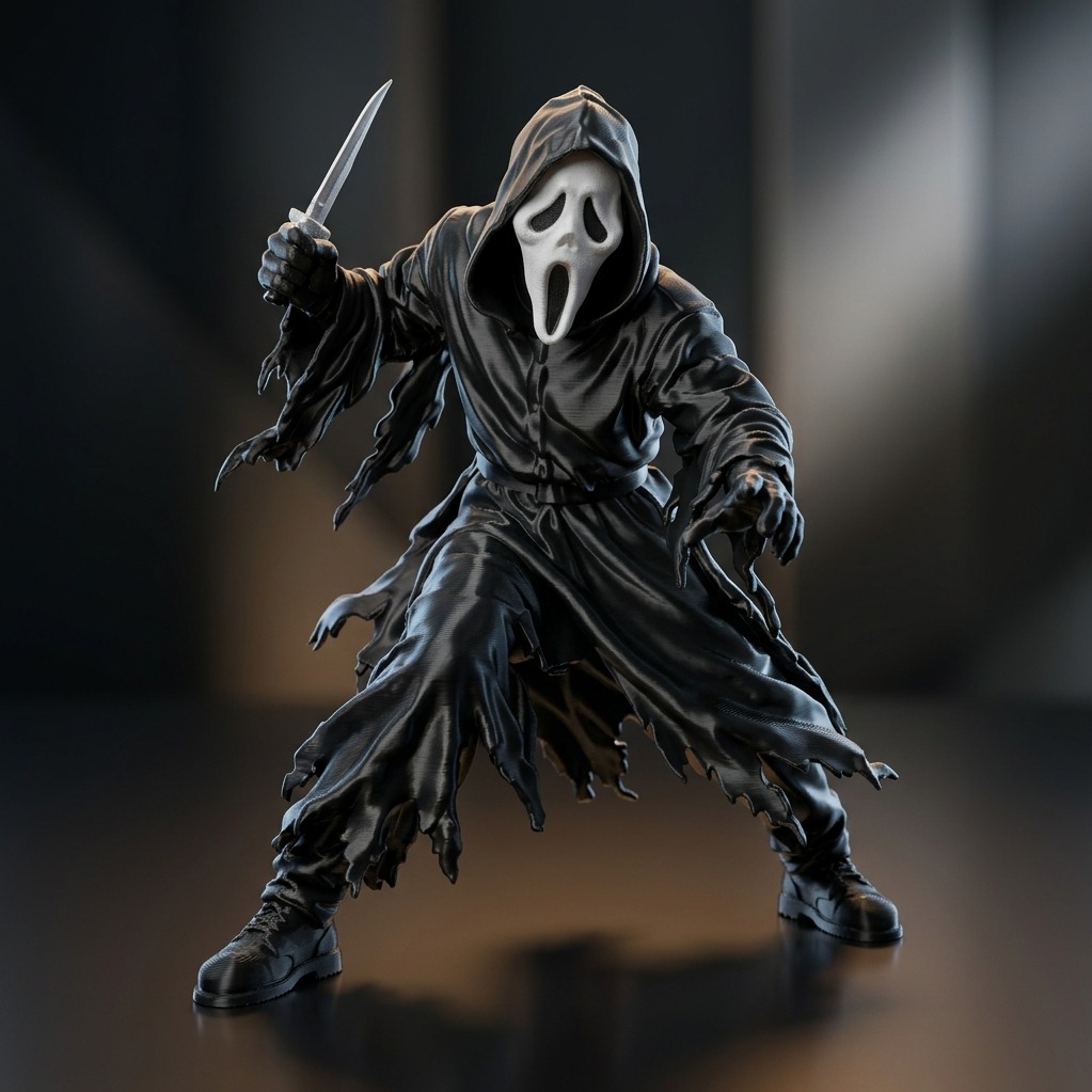 فیگور گوستفیس Ghostface Assault in the Night - تصویر 5
