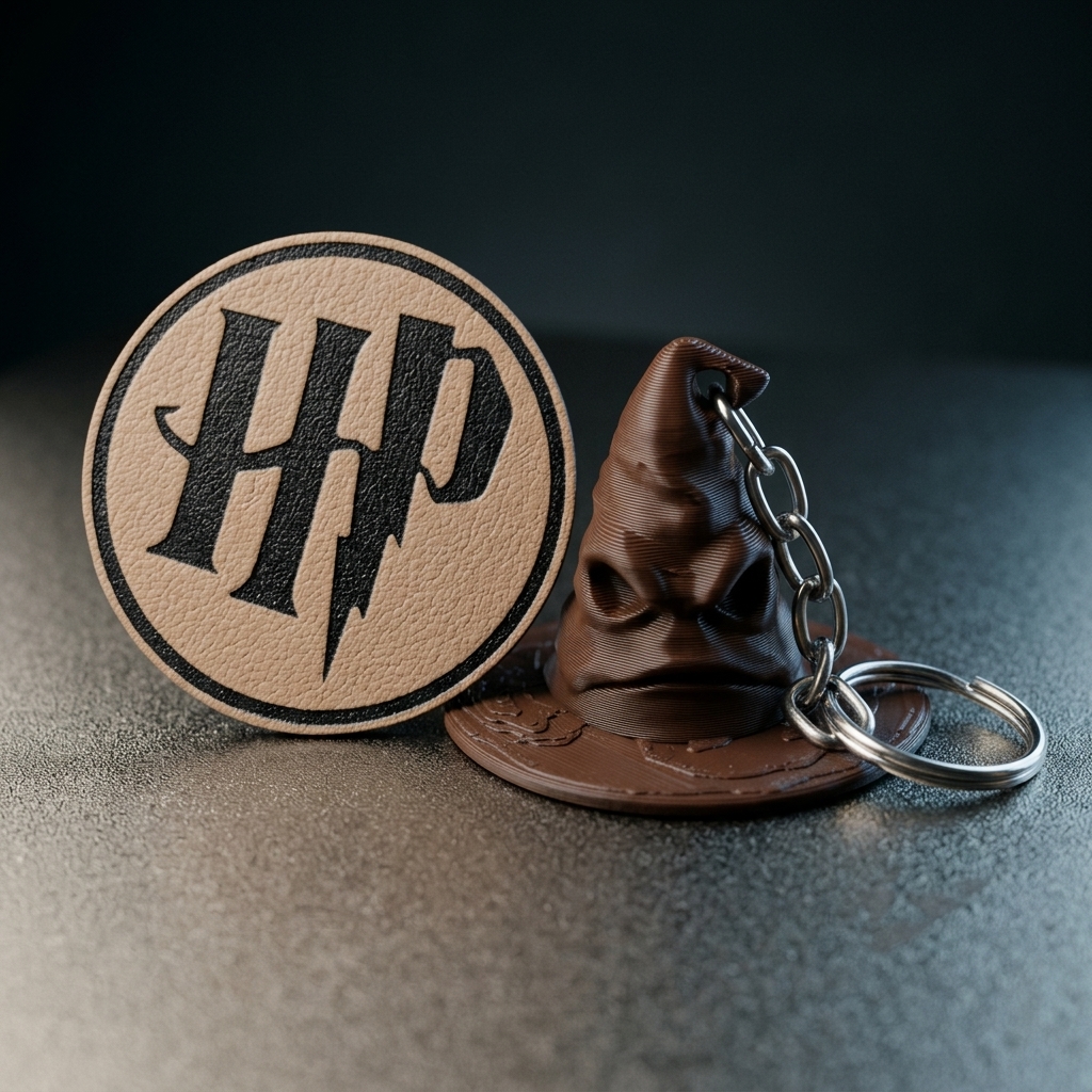 جاکلیدی کلاه هری پاتر Harry Potter Sorting Hat HP Keychain 