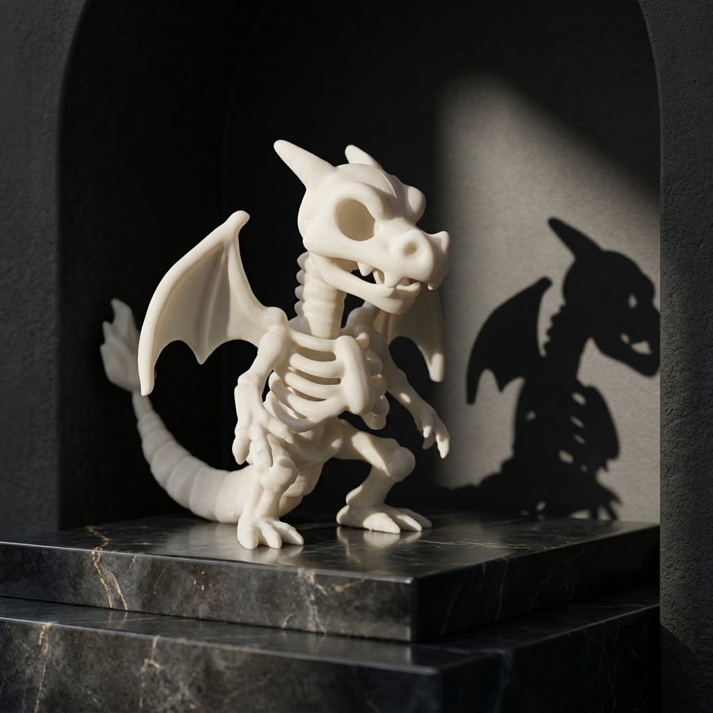 فیگور اسکلتی چاریزارد پوکمون Charizard Pokemon Skeleton Figure - تصویر 5