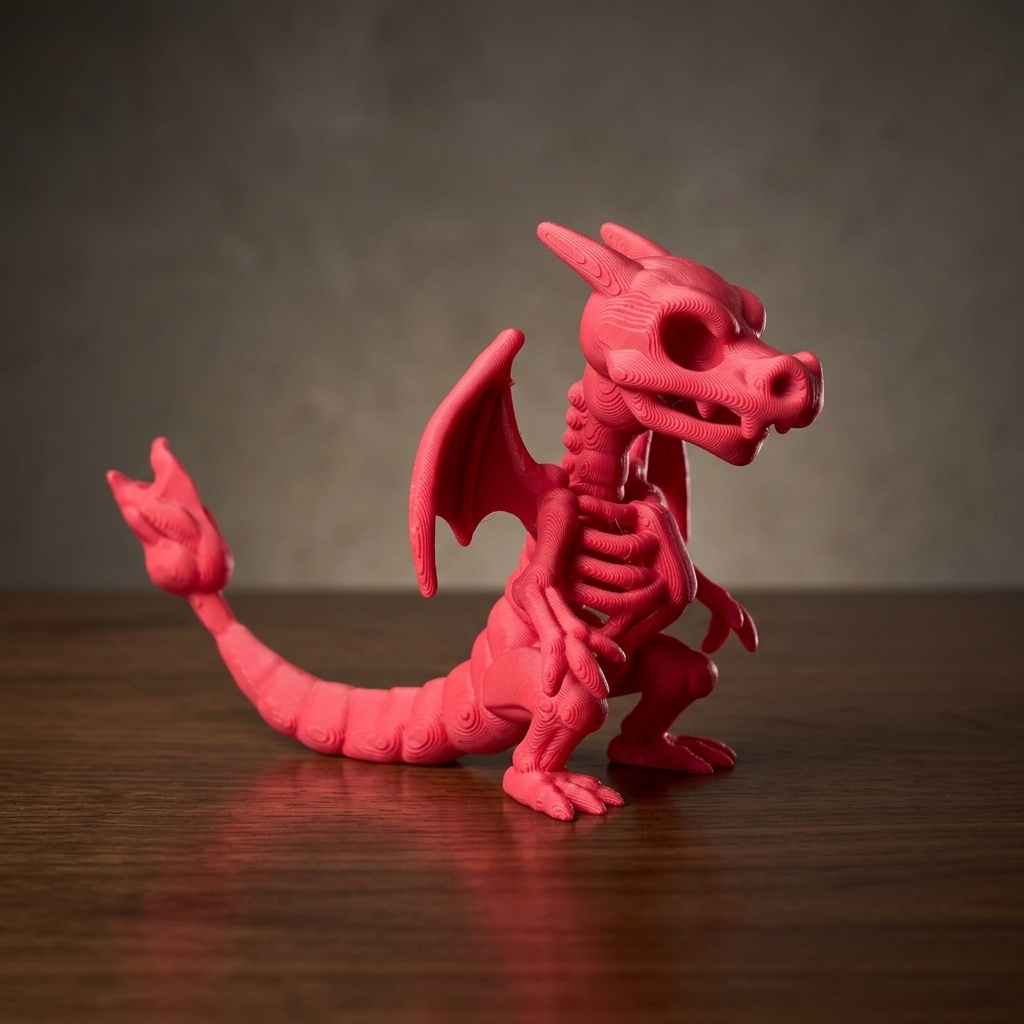 فیگور اسکلتی چاریزارد پوکمون Charizard Pokemon Skeleton Figure - تصویر 7