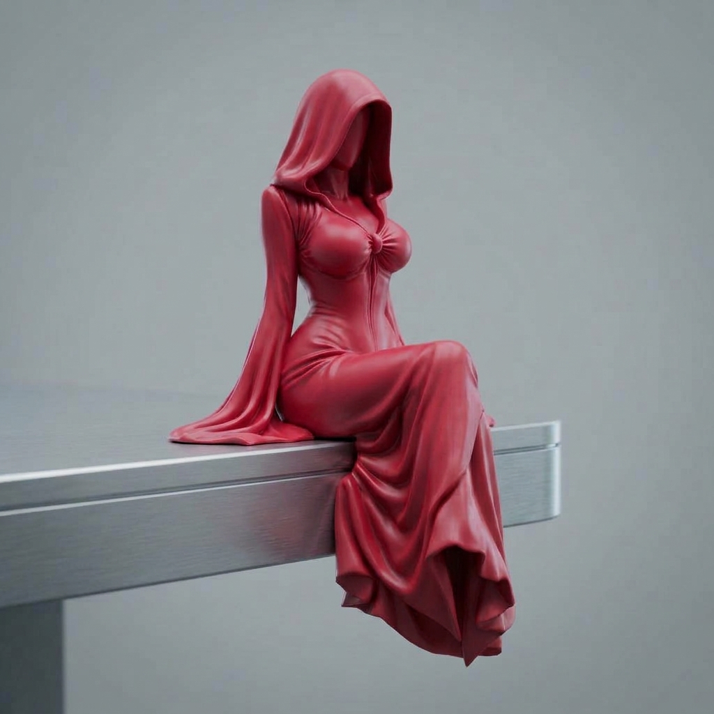 مجسمه لیدی ریپر نشسته Lady Reaper The Silent Throne - تصویر 9