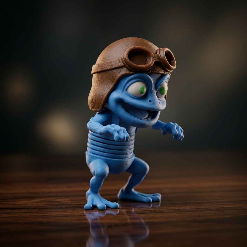 فیگور کریزی فراگ فنری Crazy Frog Spring - تصویر 2