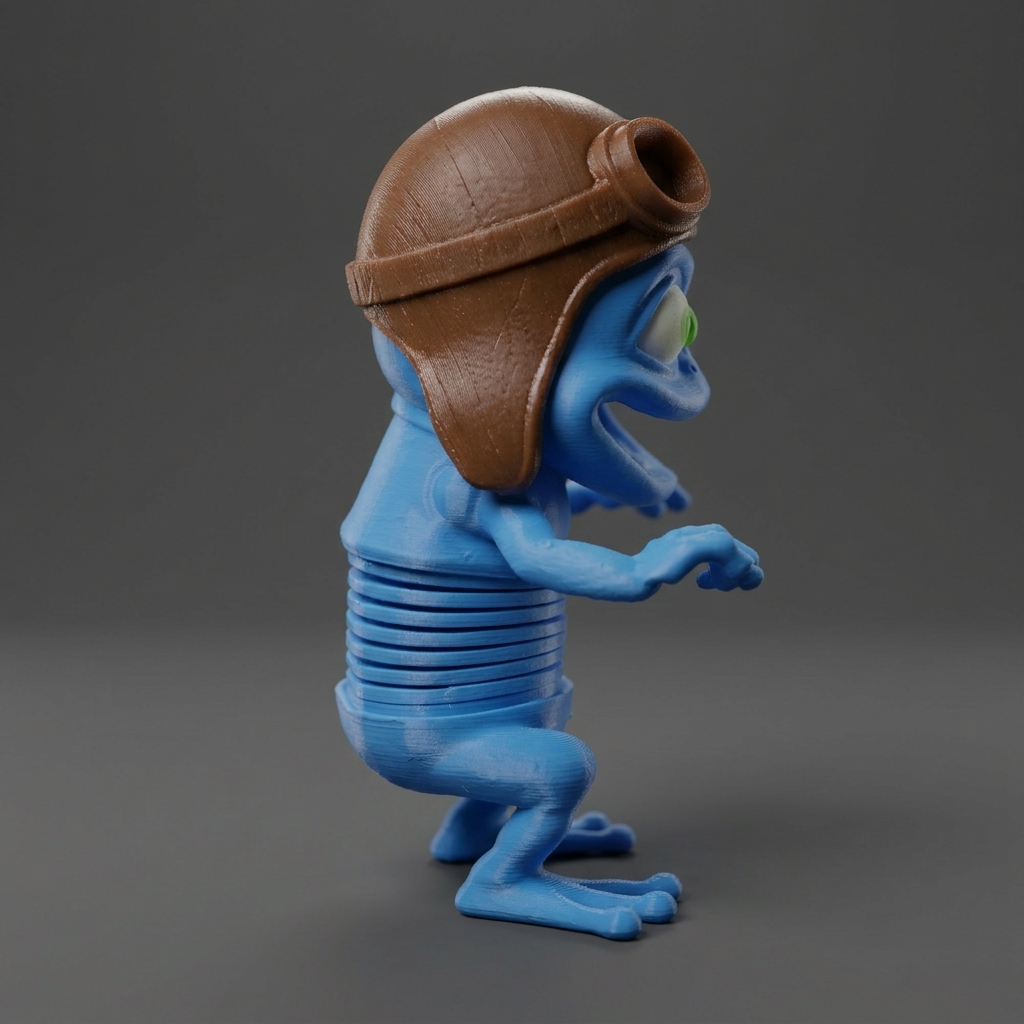 فیگور کریزی فراگ فنری Crazy Frog Spring - تصویر 8