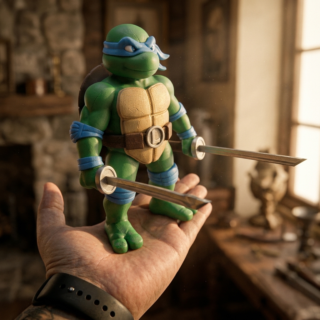 فیگور لئوناردو Leonardo Ninja turtles  - تصویر 4