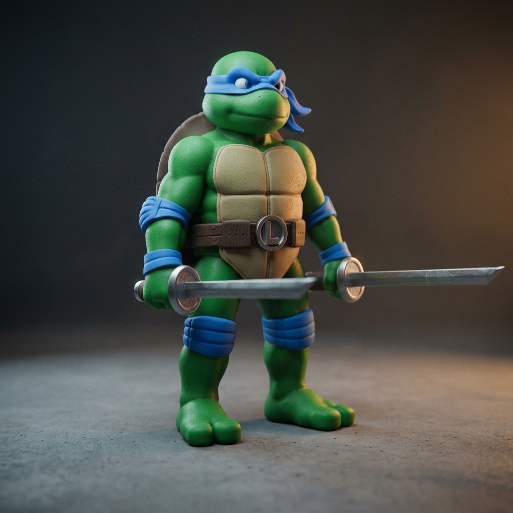 فیگور لئوناردو Leonardo Ninja turtles  - تصویر 5