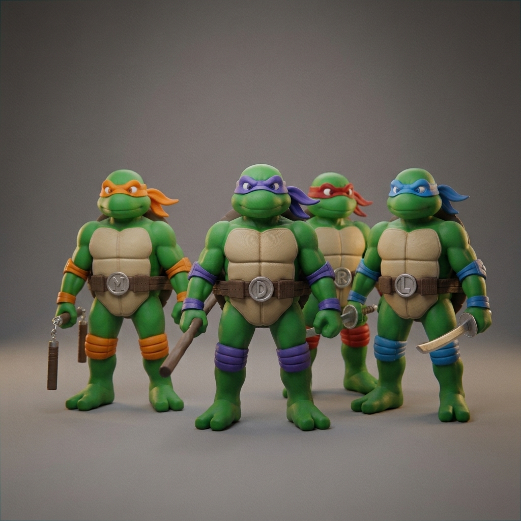 فیگور لئوناردو Leonardo Ninja turtles  - تصویر 9
