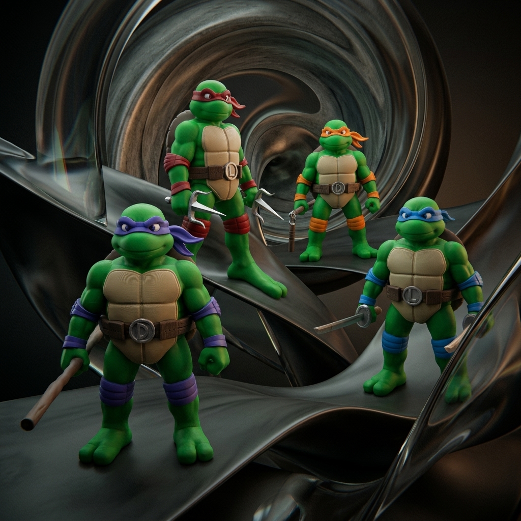 فیگور لئوناردو Leonardo Ninja turtles  - تصویر 10