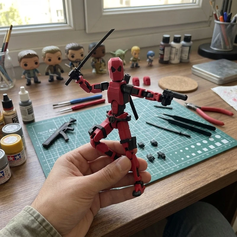 اکشن فیگور مدل Dummy 13 طرح ددپول - تصویر 4
