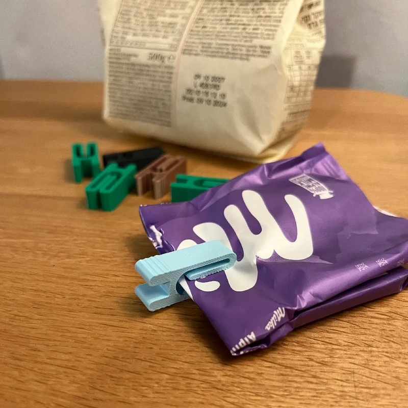 گیره کیسه مدل Mini Bag Clip مجموعه 5 عددی - تصویر 3