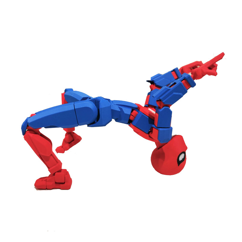 اکشن فیگور طرح دامی 13 مدل spiderman  - تصویر 3