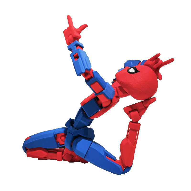 اکشن فیگور طرح دامی 13 مدل spiderman  - تصویر 5