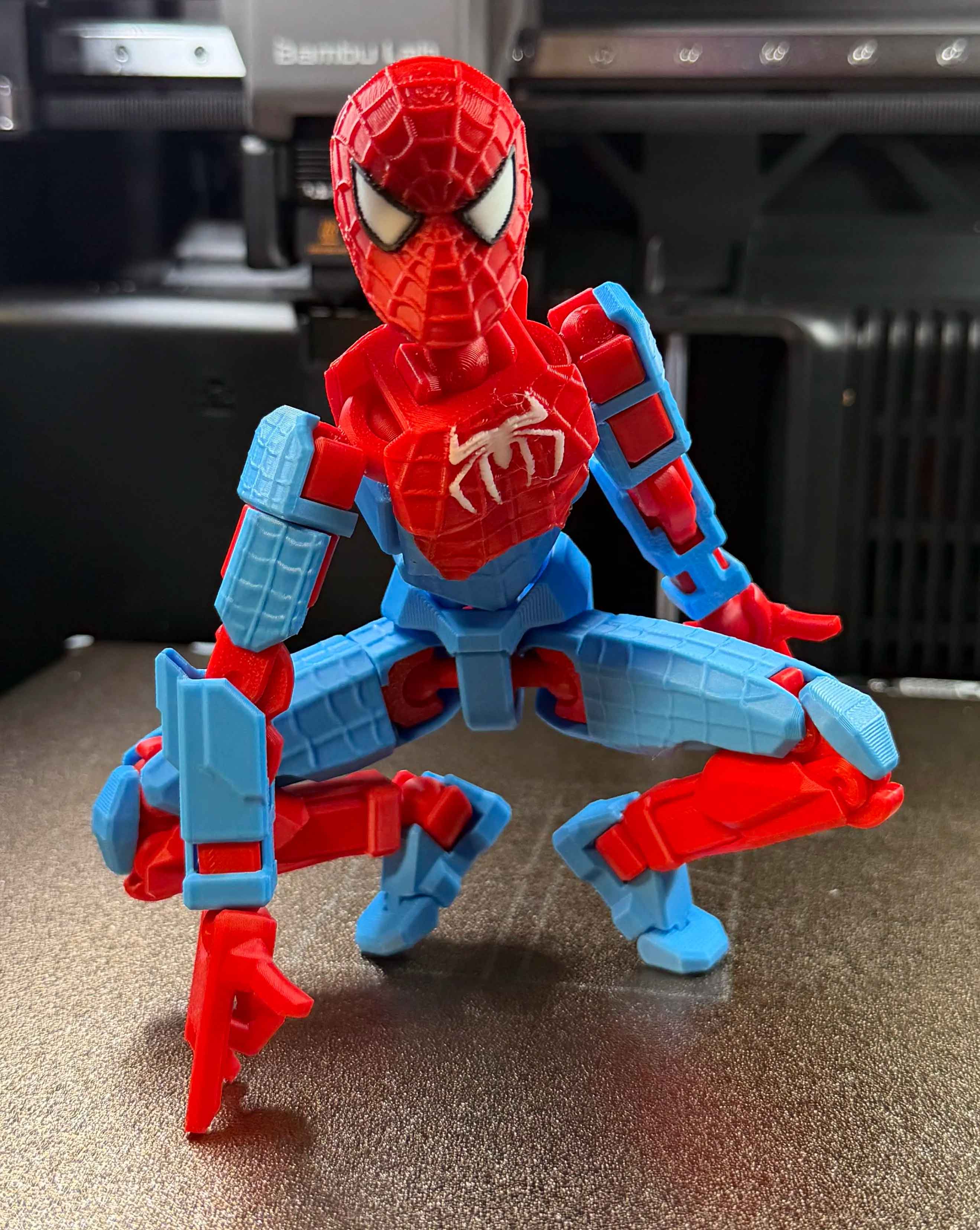 اکشن فیگور طرح دامی 13 مدل spiderman  - تصویر 6