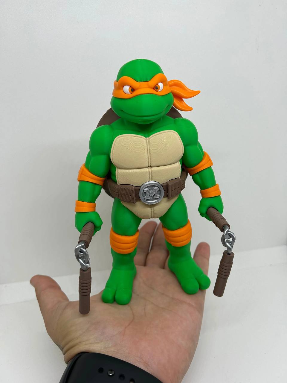 فیگور شخصیت مایکل‌آنژلو – لاک‌پشت‌های نینجا | Michelangelo Ninja Turtles - تصویر 5